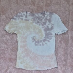American Eagle Outfitters Spiral Tie-Dye Tee